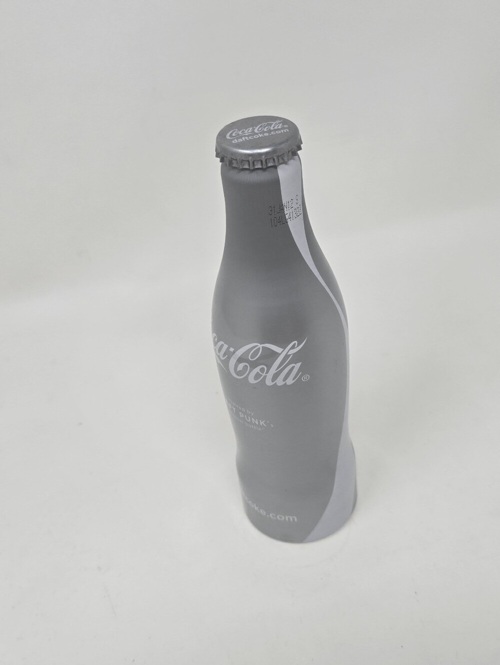 Limited Edition Daft Punk Coca Cola Glass Metal Alloy Bottle Music Band RARE - Picture 5 of 16